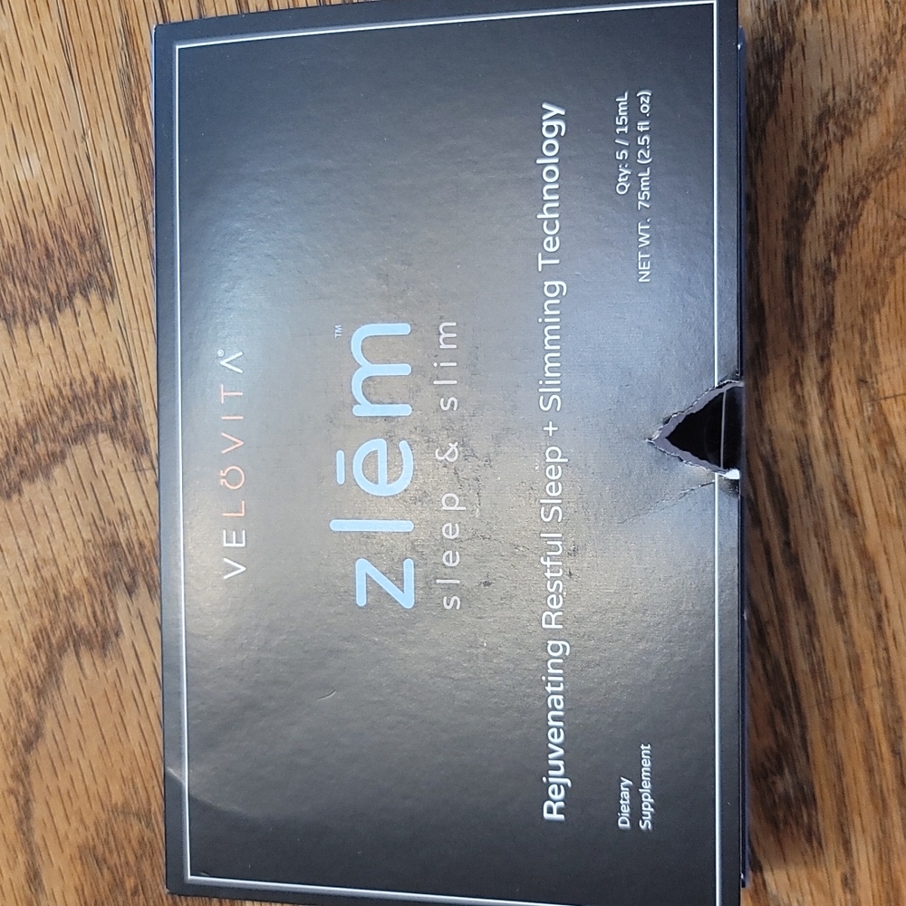 Zlem Velovita Sleep and Slim Sample Packet.
